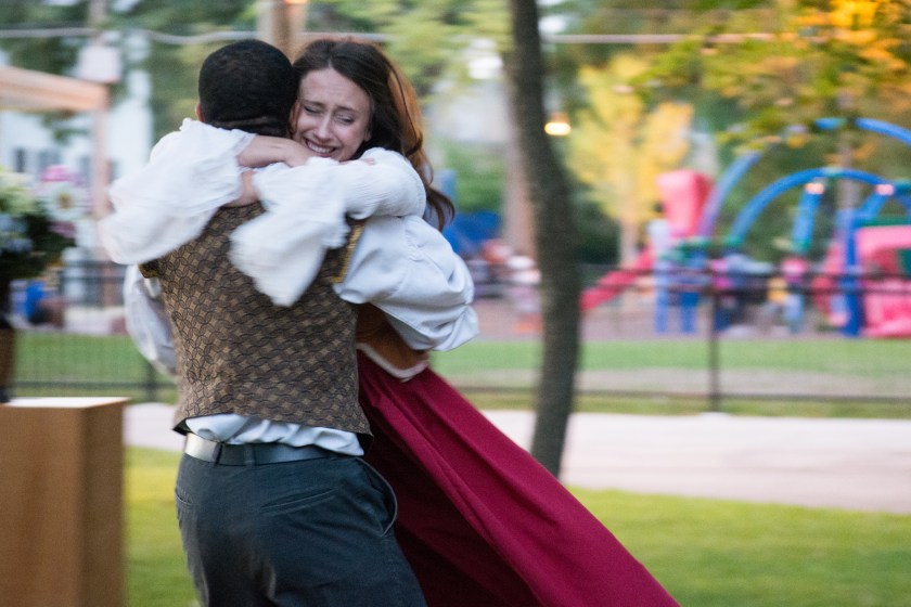 "I love you with so much of my heart that none is left to protest."